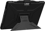 URBAN ARMOR GEAR UAG Designed for Microsoft Surface Pro 11/10/9 Case with Multi-angle Kickstand & Pen Holder Compatible with Type Cover Keyboard Rugged Protective Cover Heavy Duty, Metropolis SE Black