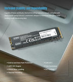 KLEVV CRAS C715 512GB M.2 2280 NVMe PCIe Gen3x4 Laptop & Desktop, up to 3200MB/s (K512GM2SP0-C7T)