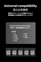 Nextorage Japan CFexpress Type A Card NX-A1PRO 160GB VPG 400 Urtla Fast Read 950MB/s Write 950MB/s