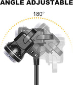 GVM Great Video Maker 80W CRI97+ Video Lights with Bowens Mount Color Temperature 5600K Dimmable LED Continuous Lighting Spotlight Photography Shooting Light with Reflector (80W + Filter) (VC-P80S)