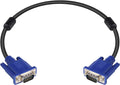 PASOW VGA to VGA Monitor Cable HD15 Male to Male for TV Computer Projector (1.5 Feet)
