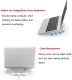 Laptop Stand,Aluminum Portable Foldable Laptop Support Stand Holder Desk Table Mobile Phone Stand for iPad MacBook Pro Air Notebook