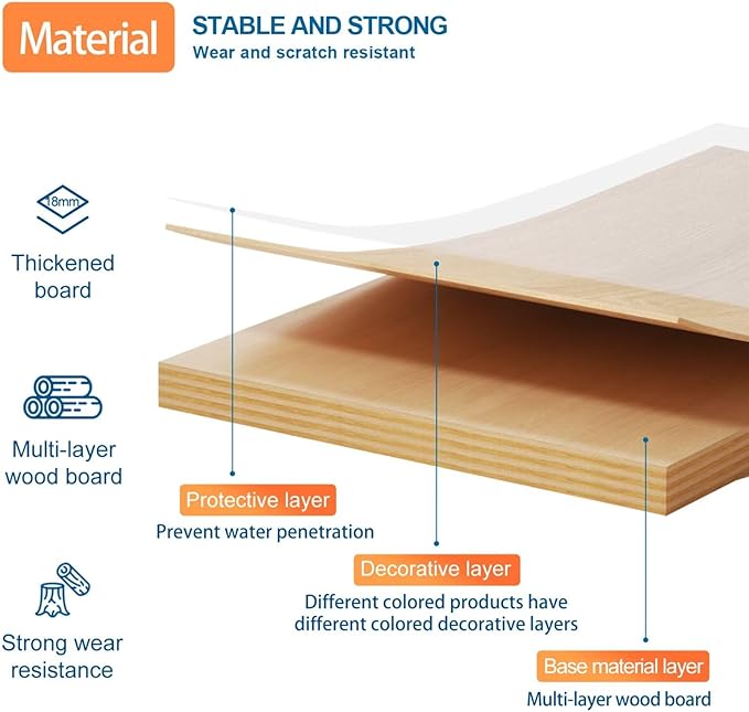 Reception Desk with Counter Modern Checkout Counter with Lockable Drawer Keyboard Tray Receptionist Desk for Office Salon Reception Table E Left 59inch/150cm