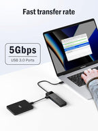 Lemorele USB C Docking Station for Laptop, 10 in 1 Triple Display Monitors Adapter w/4K Dual HDMI, 1080P VGA, 3 USB3.0/2.0, TF/SD 2.0, 3.5mm Audio, 100W PD, for MacBook, HP, Dell, Lenovo, Surface