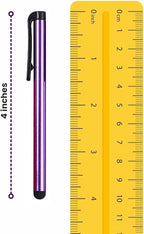 Stylus Pens for Touch Screens, 500 Pieces Stylists Pack Universal Colorful Long Metal, Touch Screen Pens for iPad, iPhone, Android, Galaxy, Chrome Book, Tablets, Assorted Colors All Touch Devices-4"