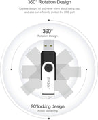 128GB 64 GB 4GB Flash Drive USB Flash Drive Thumb Drive 5 Pack 2 Pack 20 Pack USB Memory Stick USB Drives for Data Storage (64GB2.0 * 2Packs)