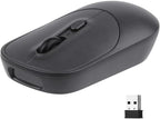 New Wireless Mouse Barcode Scanner, 2-in-1 Design 2D Handheld Barcode Scanner with Wireless Mouse Functions for POS System,Store,Supermarket, Warehouse.(Black)