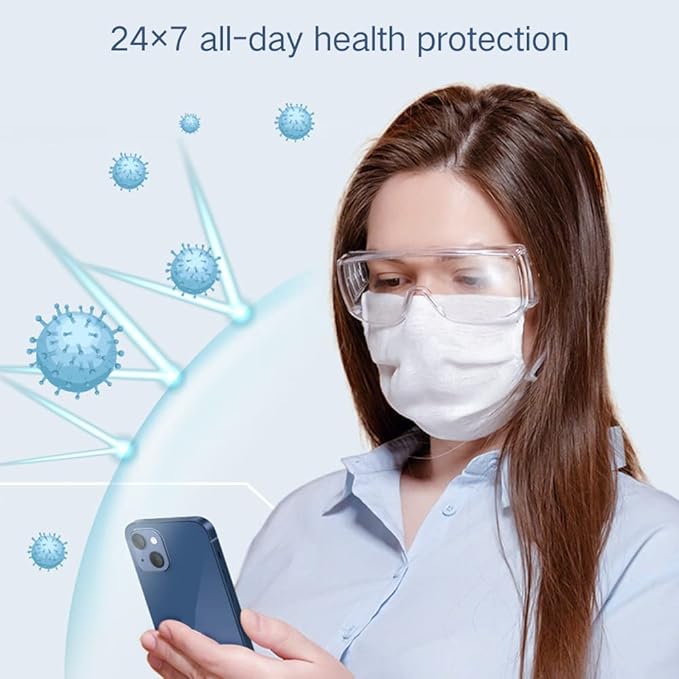 PERFECTSIGHT Sapphire Anti Blue Light Screen Protector Designed for iPhone 13 Pro/iPhone 13, [Medical-Grade Eye Protection] HD Filter 6 Radiations Shatterproof Diamond Hard Tempered Glass (6.1 inch)