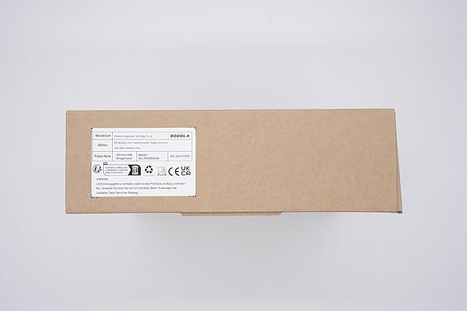 SODOLA 2.5Gb Easy Web Managed Switch, 2x10GBase-T Ports and 4x2.5GBase-T Ports, Full RJ45 Managed Ethernet Switch with Link Aggregation,VLAN,IGMP, 2.5G 10G Network Home-lab Switch