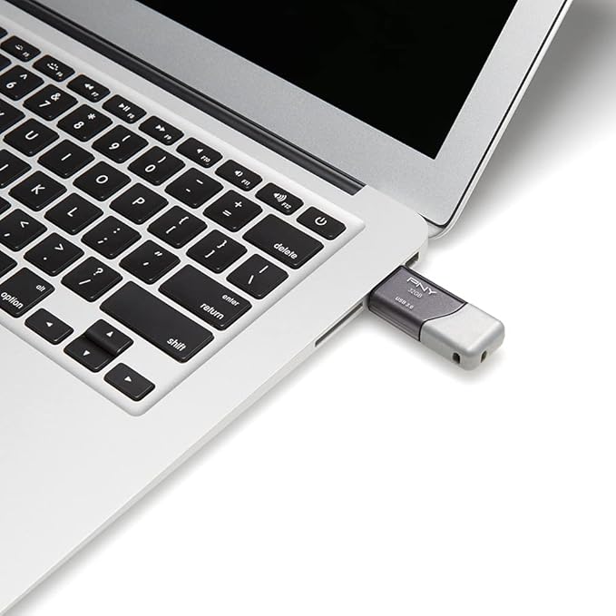 PNY 32GB Turbo Attaché 3 USB 3.0 Flash Drive, Silver (Pack of 10)