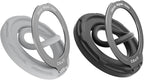 OPSO Magnetic Phone Ring Holder for MagSafe, 360 Degree Rotation Silicone Finger Ring Grip Stand Holder, Adjustable Kickstand, Compatible with iPhone 16 15 14 13 12/Pro/Max, Samsung and All Smartphone