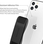Sinjimoru Phone Grip with Silicone Band – Comfortable One-Hand Holder & Kickstand for Smartphones, Tablets, and eReaders for iPhone, Android, and Kindle Sinji Grip Silicone Teal