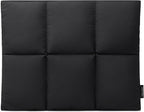 Comfyable Puffy Laptop Sleeve 15 Inch 16 Inch, Quilted Puffer Laptop Carrying Case, Pillow Pouch Compatible for MacBook Air 15 in M4 2025 & MacBook Pro 16 in M4 2024, Black