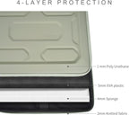 DOMISO 17 inch Laptop Sleeve with Handle Shockproof Computer Bag Waterproof EVA Protective Carrying Case for 17.3" MSI GS73VR Stealth Pro/HP Envy 17/LG Gram 17"/ROG Strix GL702VS, Mint Green