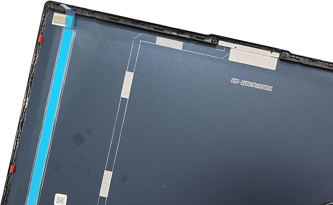 Replacement Laptop LCD Cover Back Rear Top Lid Hinges Front Bezel for Lenovo ideapad 5 15IIL05 15ARE05 15ITL05 5-15IIL05 5-15ARE05 5-15ITL05 5-15ALC05 5CB0X56073 5CB0Z31048 (Dark Blue)