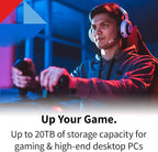 Toshiba X300 10TB Performance & Gaming 3.5-Inch Internal Hard Drive - CMR SATA 6 GB/s 7200 RPM 512 MB Cache - HDWR71AXZSTA