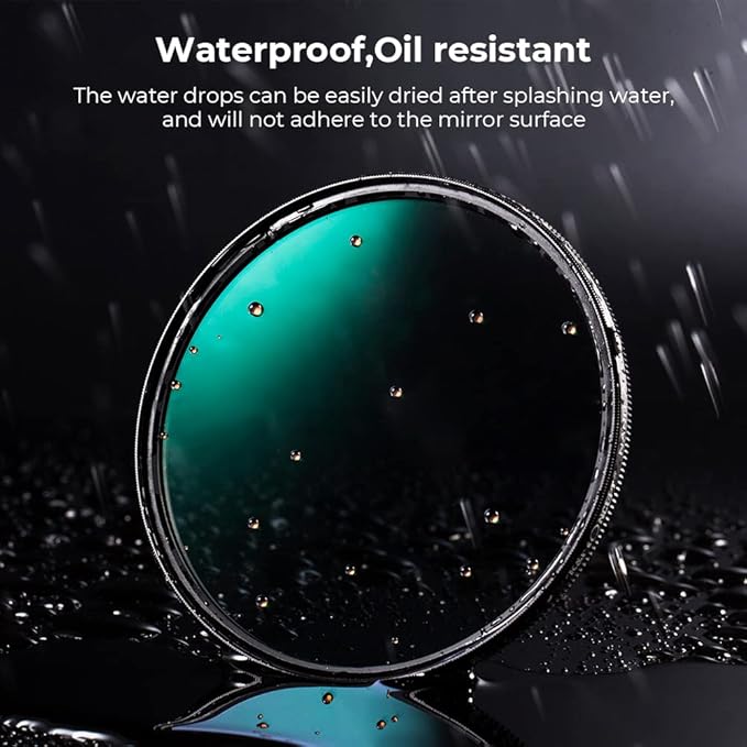 K&F CONCEPT 72mm Circular Polarizers Filter Polarizing Filter 28 Multi-Layer Coated Super Slim High Definition CPL Lens Filter (Nano-X Series)