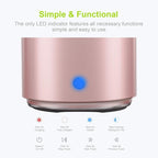 EWA A106 Portable Mini Bluetooth Speaker, Enhanced Bass and High Definition Sound, Portable Design, for iPhone, iPad,Nexus,Laptops and More (Rosegold)