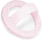 Magnetic Silicone Ring Grip Phone Holder, Loop Grip Phone Holder,Magnetic Phone Loop,Magsafe Phone Grip,Compatible with Magsafe for iPhone 16/15/14/13/12 Series (Pink Sparkle)