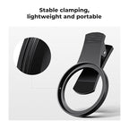 K&F Concept 52mm Clip-on CPL Phone Camera Lens Filter Kit, Circular Polarizer Polarizing Filter Compatible with iPhone 15 14 13 12 11
