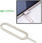 Sim Card Tray Pin Eject Removal Tool Needle Opener Ejector 10X Pack by iSYFIX for All iPhone, Apple iPad, HTC, Samsung Galaxy, and Most Smartphone Brands