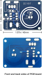 Soldering Practice Kit DIY Tesla Coil Wireless Transmission Lighting Function Plug-in Soldering Practice Kit