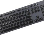 Keyboard Cover Skin for Dell KM636 KB216 KB216t KB216d KB216p Wired & Wireless Keyboard, Dell Optiplex 5250 3050 3240 5460 7450 7050, Dell Inspiron Desktop 24" 27" 5400 5490 7700 7790 3475 3670 3477