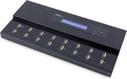 StarTech.com Standalone 1 to 15 USB Flash Drive Duplicator/Cloner/Eraser, Multiple USB Thumb Drive Copier / Sanitizer, System File / Sector-by-Sector Copy, 1.5 GB/min, 3-Pass Erase, LCD, TAA