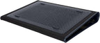 Targus 17 Inch Dual Fan Lap Chill Mat - Soft Neoprene Laptop Cooling Pad for Heat Protection, Fits Most 17" Laptops and Smaller - USB-A Connected Dual Fans for Heat Dispersion (AWE55US)