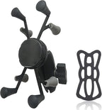 Strg Tablet Mount with Composite Double Socket Arm(Medium) for 6" Tablets, Tablet Holder Compatible with RAM Mount and All B Size 1" Ball Mounts Bases for Motorcycle Bike Car Truck etc
