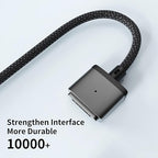 USB-C to Magnetic 3 Cable 140W for M4 MacBook Air Pro Charger, Magnetic Safe 3 Cable for MacBook Air (15''/13'' M4 2025, M3 2024, M2 2023, M2 2022), Pro (16"/14" 2024/2023/2021) 6.6ft