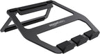 Amazon Basics Aluminum Portable Foldable Laptop Support Stand for Laptops up to 13", Black