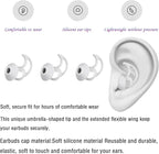 Small Silicone Ear Tips Replacement Earbud Tips Compatible with Bose Quietcomfort and Sport Headphone Eartips Rubber Tips Earbud Cap 3 Pairs