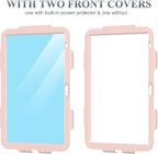 SEYMAC stock Case for iPad (A16) 11th/10th Generation 11''/10.9'' 2025/2022, Full-Body Drop Protection Case with Screen Protector &360° Rotate Hand Strap/Stand, Camo Pink