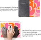 Mouse Pad, Modern Abstract Mousepad, Cute Pink Mouse Mat Waterproof Non-Slip Rubber Base Mouse Pads for Women Office Laptop