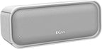 DOSS SoundBox Pro Bluetooth Speaker with 20W Stereo Sound, Active Extra Bass, IPX6 Waterproof, TWS Pairing, Multi-Colors Lights, 20H Playtime, Portable for Beach, Outdoor-Grey