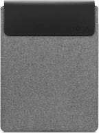 Lenovo Slim Laptop Sleeve 14 Inch Notebook/Tablet - Compatible with MacBook Air/Pro - Eco-Friendly Lightweight Case with Accessory Pocket & Magnetic Closure - Grey