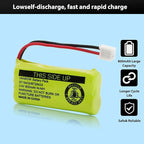 BT18433/BT28433 2.4V 800mAh Ni-MH Cordless Phone Battery, Also Compatible with AT&T BT184342/BT284342 BT8300 BT1011 BT1018 BT1022 BT1031 2SN-AAA55H-S-J1 CS6120 CS6209 CL80109 EL52419 (Pack 4)