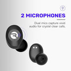 Raycon Everyday Earbuds Classic Bluetooth Wireless with Microphone - Stereo Sound, Active Noise Canceling, in-Ear Bluetooth Headset True Wireless Earbuds 32 Hours Playtime (Mint)