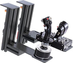 Meza Mount-Set of 2 Hotas Desk Mount for The Flight Sim Joystick Mount Compatible with Thrustmaster Warthog/WinWing Orion 2,Adjustable height and position Hotas Mount,Flight Joystick Mount