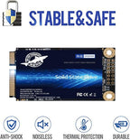 SSD mSATA 32GB Dogfish Internal Solid State Drive High Performance Hard Drive for Desktop Laptop SATAII 6Gb/s