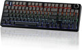 EPOMAKER X Aula F99 PRO Wireless Gaming Keyboard with 8000mAh Battery, Hot Swappable Creamy Keyboard, 2.4GHz/Type-C/BT5.0, NKRO, RGB Backlit for Win/Mac/Gaming (Black Gradient)