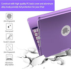 Keyboard Case for iPad 10.2 9th/8th/7th Gen - 360 Rotatable Protective Cover With Touch Keyboard, Pencil Holder for iPad 9/8/7 Generation