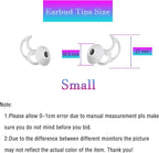 Small Silicone Ear Tips Replacement Earbud Tips Compatible with Bose Quietcomfort and Sport Headphone Eartips Rubber Tips Earbud Cap 3 Pairs