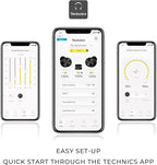 Technics Premium Hi-Fi True Wireless Bluetooth Earbuds with Advanced Noise Cancelling, 3 Device Multipoint Connectivity, Wireless Charging, Hi-Res Audio + Enhanced Calling - EAH-AZ80-S (Silver)