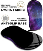 Mouse Pad Wrist Support, Ergonomic Mouse Pad with Massage Dot, Comfortable Computer Mouse Pad for Laptop, Wrist Rest Pain Relief Mousepad with Non-Slip PU Base for Office & Home, 12 x 8 in
