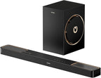 ULTIMEA 3.1.2ch Sound Bar with Dolby Atmos, Surround Sound System for TV with 6.5 inch Subwoofer, Sound Bar for Smart TV, Soundbar with Subwoofer for Home Theater, BT 5.4, HDMI eARC, Skywave F30 Boom