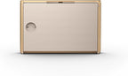 Bang & Olufsen Beosound Level Portable Wi-Fi Multiroom Speaker, Gold Tone/Light Oak