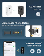 Aureday 12” Selfie Ring Light with Stand, Overall 79” Tall Ringlight Stands with Remotes and Phone Holder, Professional Floor Stand Light Ring for Video Recording/Live Stream/TikTok/Photography/Barber