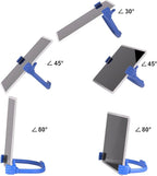 Honsky Thumbs Up 2 Pack Tablet Stand, Universal Holder for Desk, Lazy Display Stands, Stocking Stuffer Ideas, Cute Blue/Black
